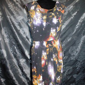 Calvin Klein Galaxy Ruched dress